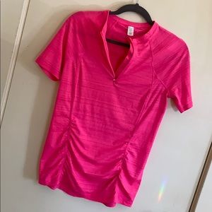 Athleta ruched sun shirt